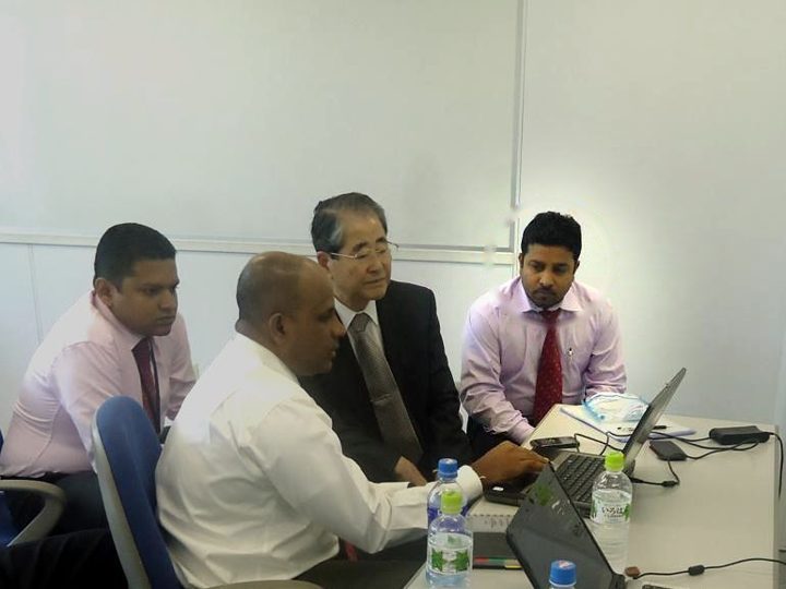 Working session with a Toyota sensei