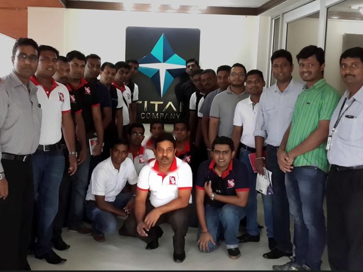 Study tour at Titan, India